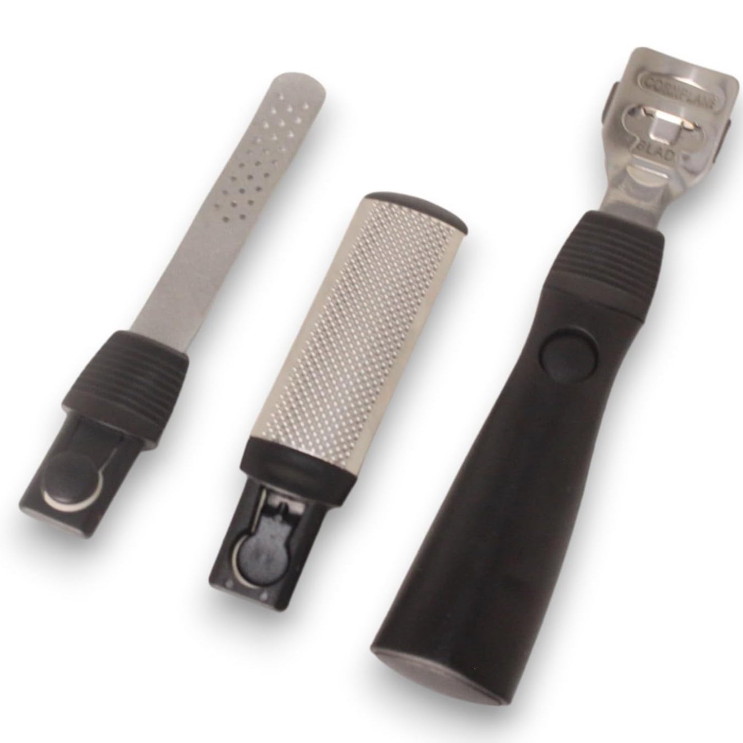 La Cross Foot Care Kit – 3-Piece Set with Shaver, Callus Remover, and Foot Rasp