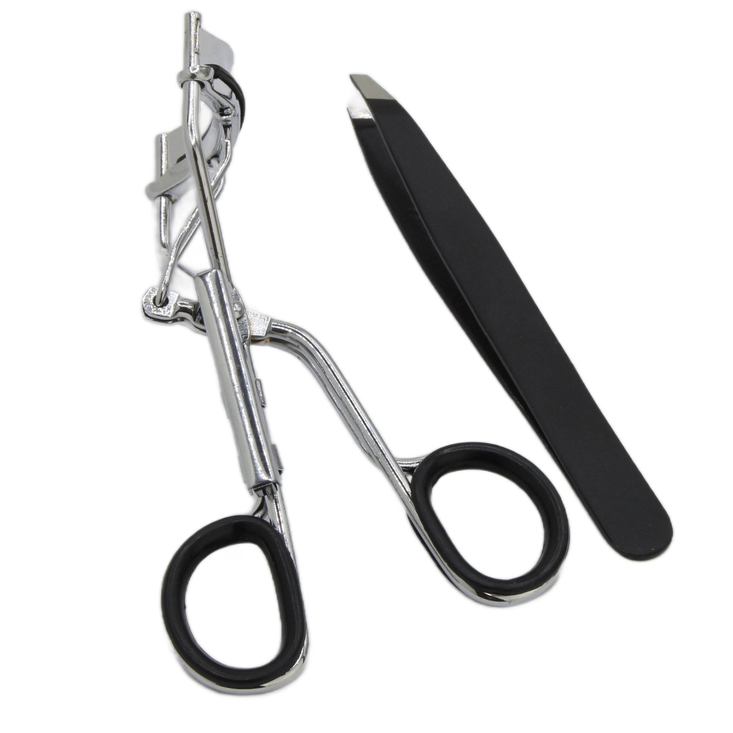 Eyelash Curler With Tweezer