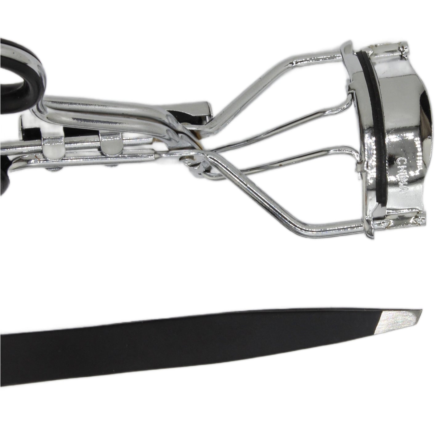 Eyelash Curler With Tweezer