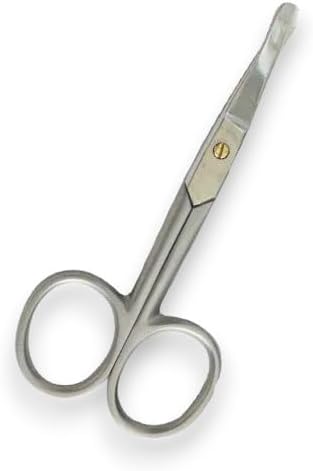LA Cross Safety Scissors – Blunt Tip Surgical Stainless Steel for Safe Cutting
