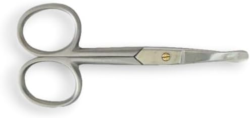 Ergonomic Safety Scissors with Blunt Tip – Ideal for Medical and Grooming Use