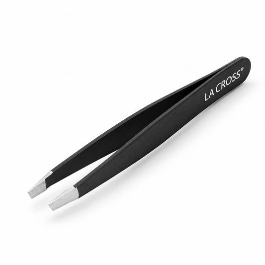 Expert Slant Tip Tweezer for Eyebrows & Facial Hair
