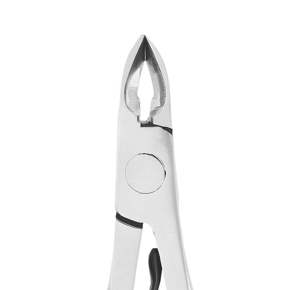 Professional Quarter Jaw Cuticle Nipper – Surgical Stainless Steel, Diamond-Ground Edges