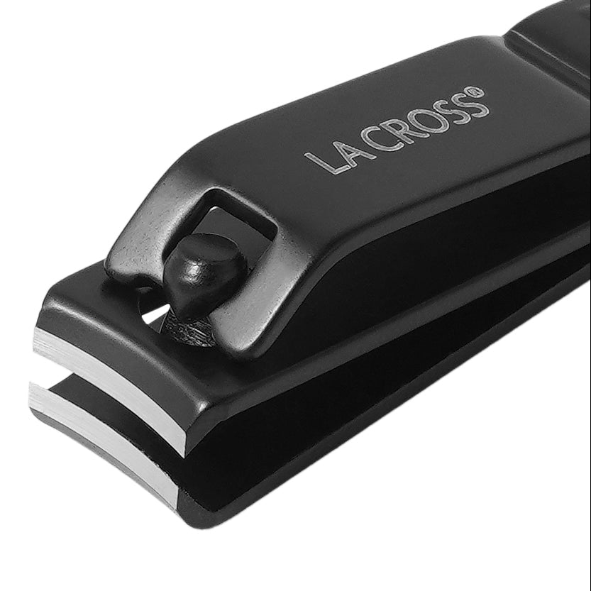 Finger Nail & Toenail Clippers Set – Stainless Steel - Black Finish
