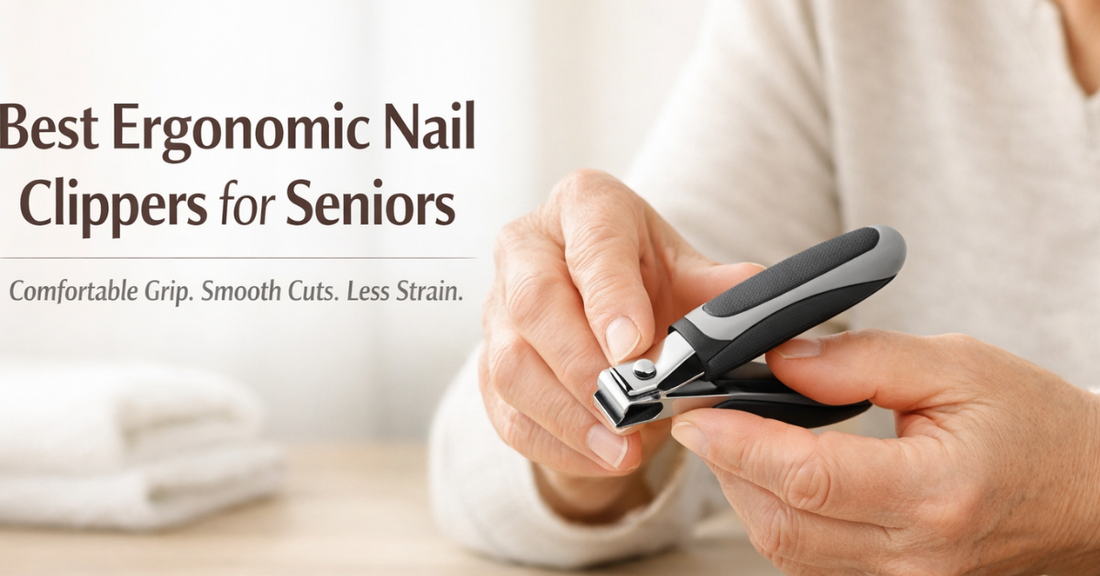 Seniors Nail Care Ergonomic Clippers by La Cross
