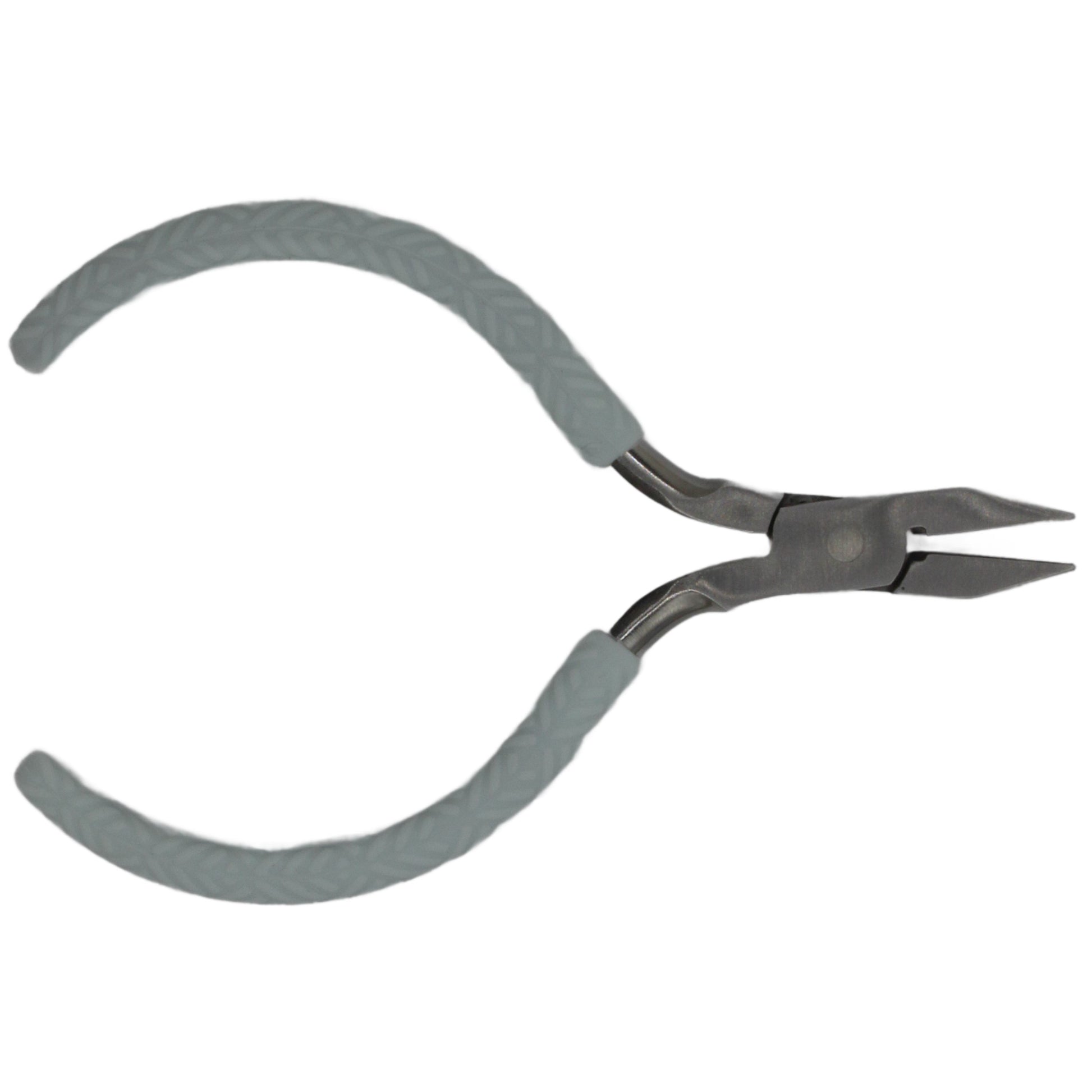 Side view of La Cross Nail Nipper showing the curved grip and blade alignment