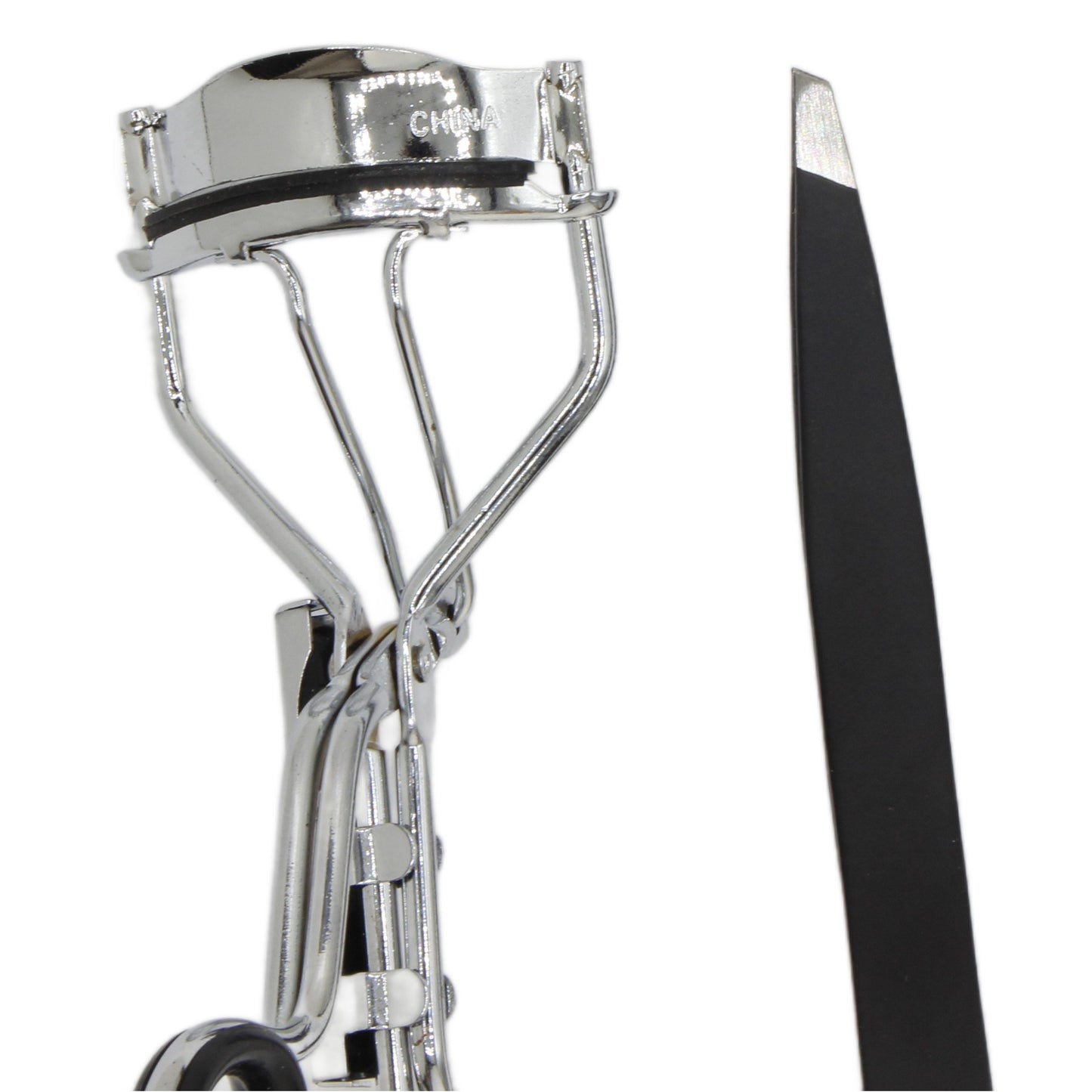 Eyelash Curler With Tweezer