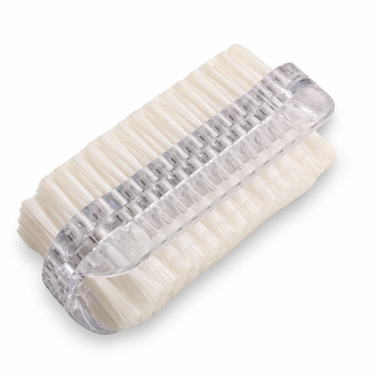 Double-Sided Nail Brush – Soft & Firm Bristles for Nail Cleaning