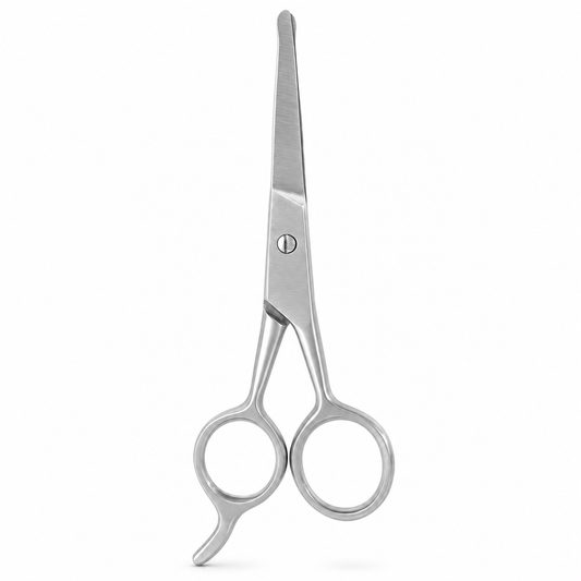 BabySafe Hair Scissors – Rounded Safety Tips, Stainless Steel
