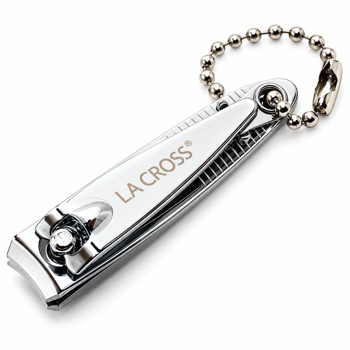 Fingernail Clipper with Nail File & Chain – Carbon Steel Nail Cutter