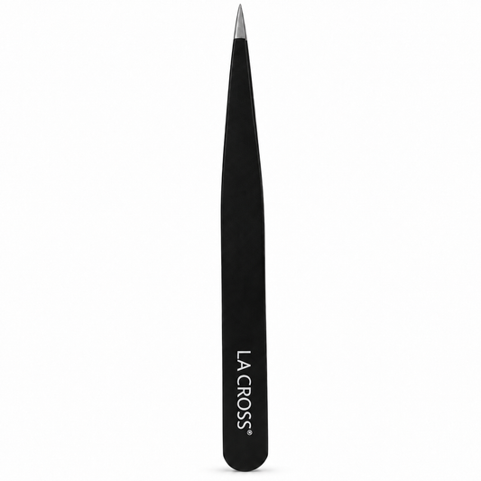 Expert Pointed Tip Tweezer – Stainless Steel Eyebrow & Facial Hair Tweezer