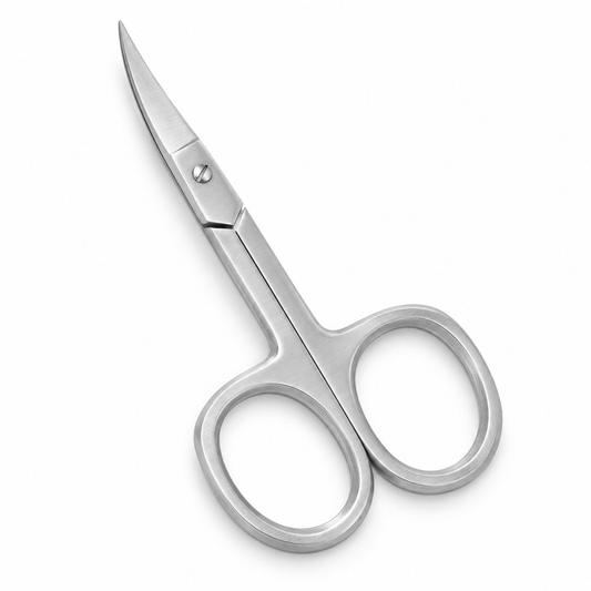Professional Cuticle Scissors – Curved Stainless Steel Blades