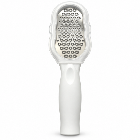 Foot Callus Remover with Catcher – Stainless Steel Pedicure Rasp