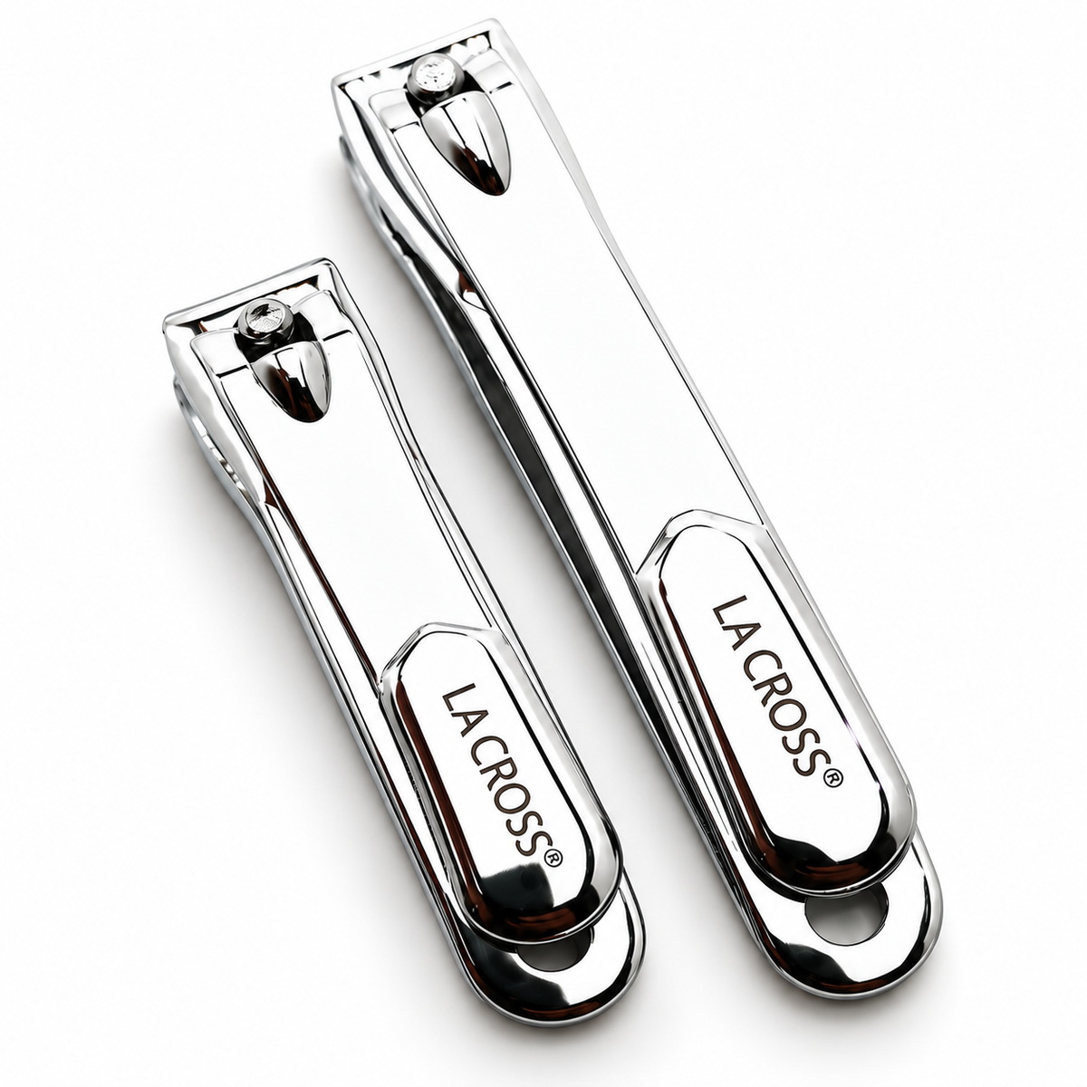 Nail Clipper Set with Catchers – Fingernail & Toenail Clippers, 2 Piece