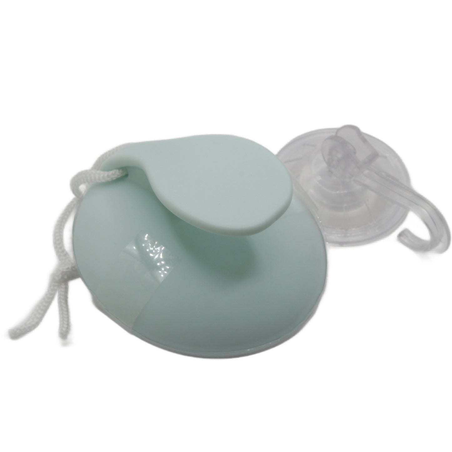 Comfort Grip Ergonomic Pumice Stone with Suction Cup Holder