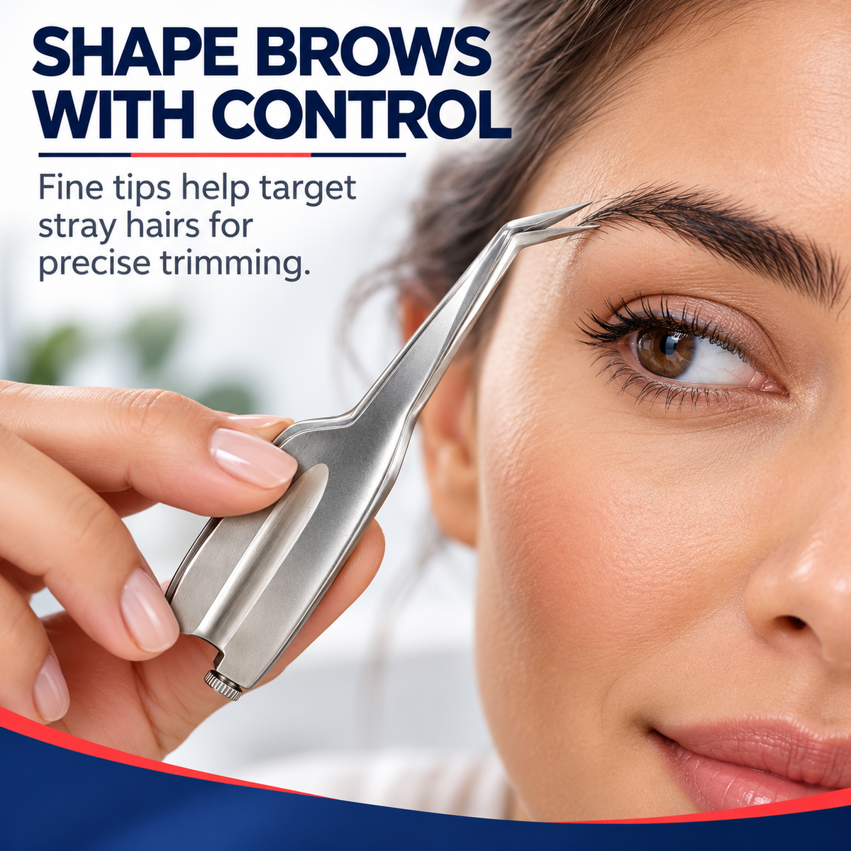 Micro Brow Scissors – Precision Eyebrow Trimming, Surgical Stainless Steel