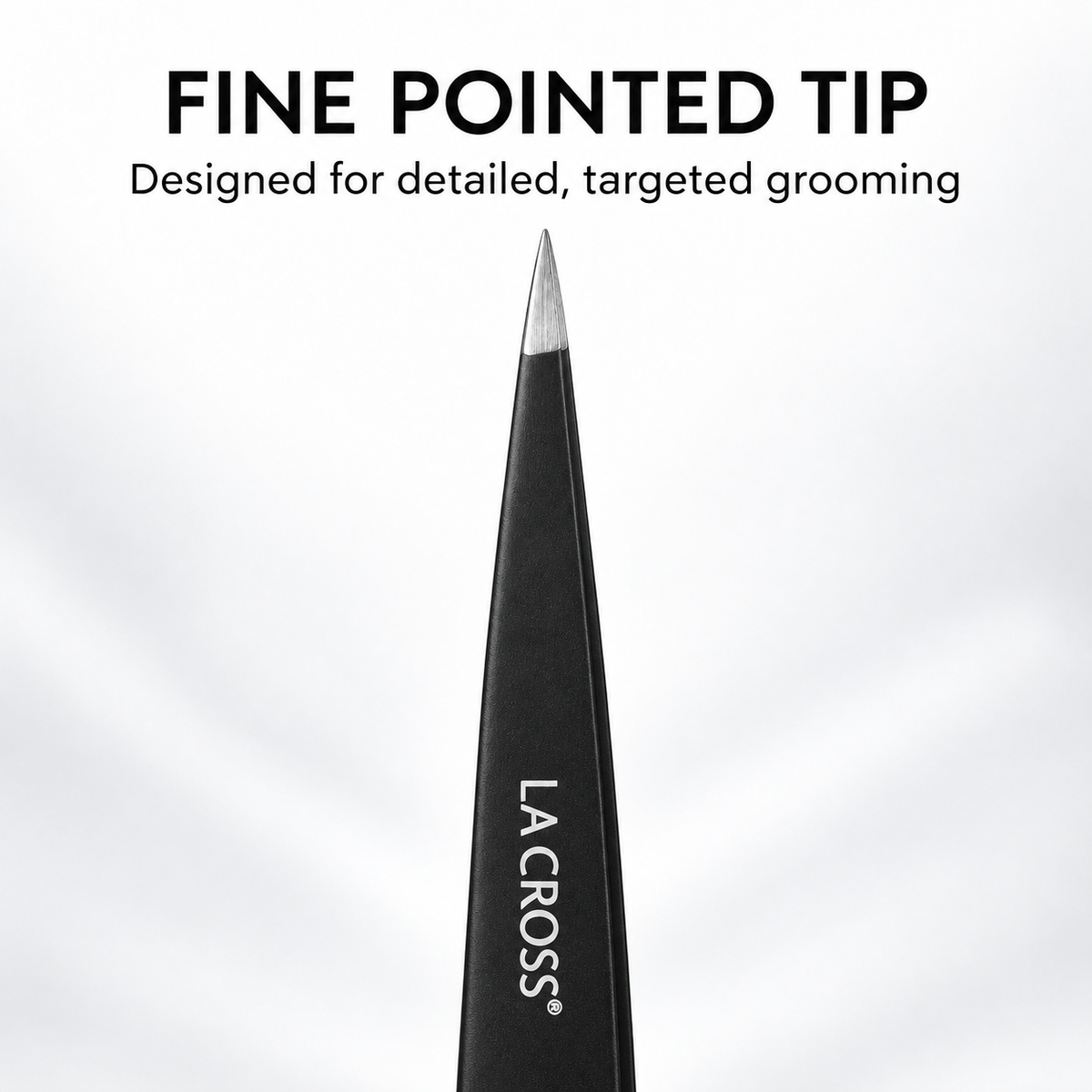 Expert Pointed Tip Tweezer – Stainless Steel Eyebrow & Facial Hair Tweezer