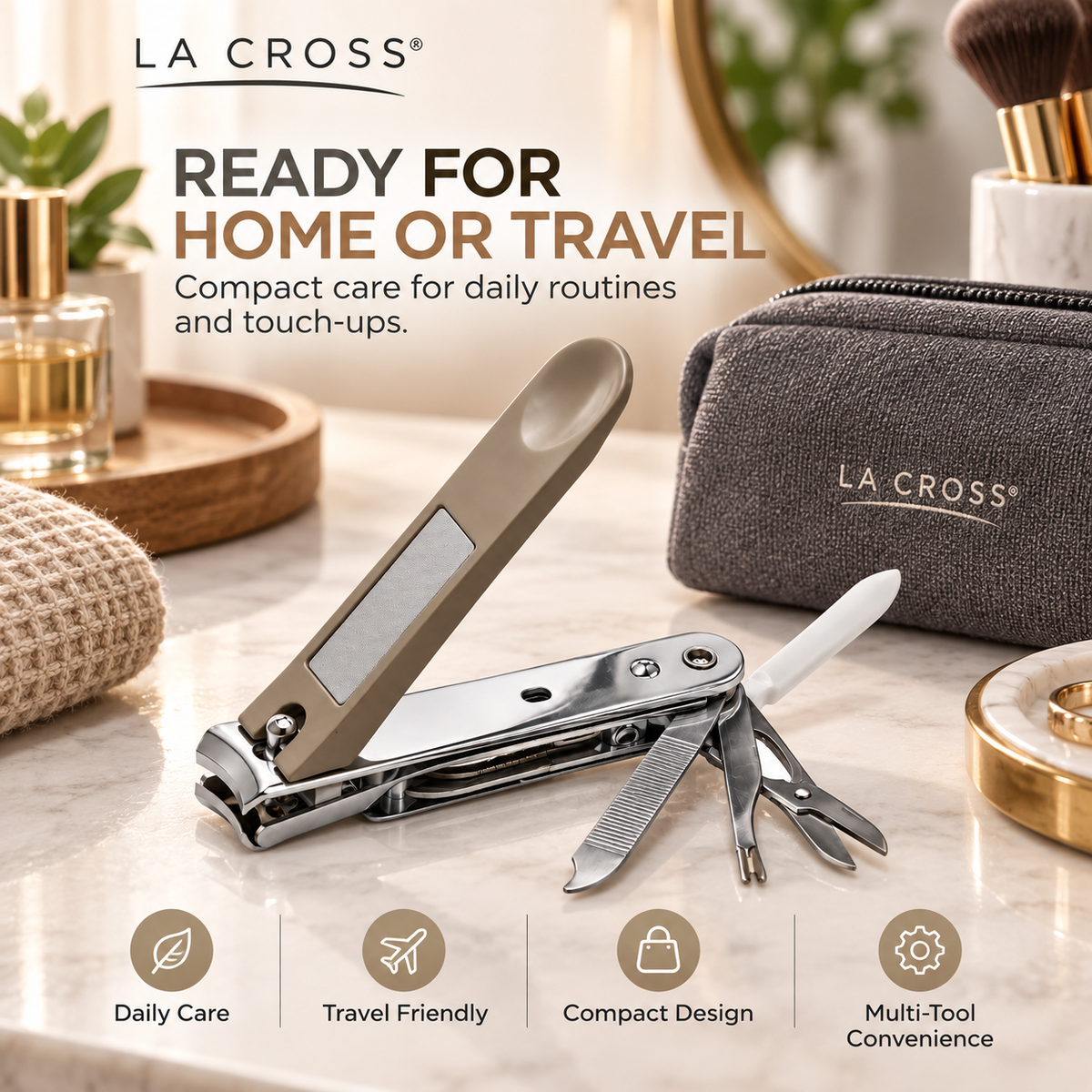 7-in-1 Multi-Function Nail Clipper – Grooming Tool with Catcher