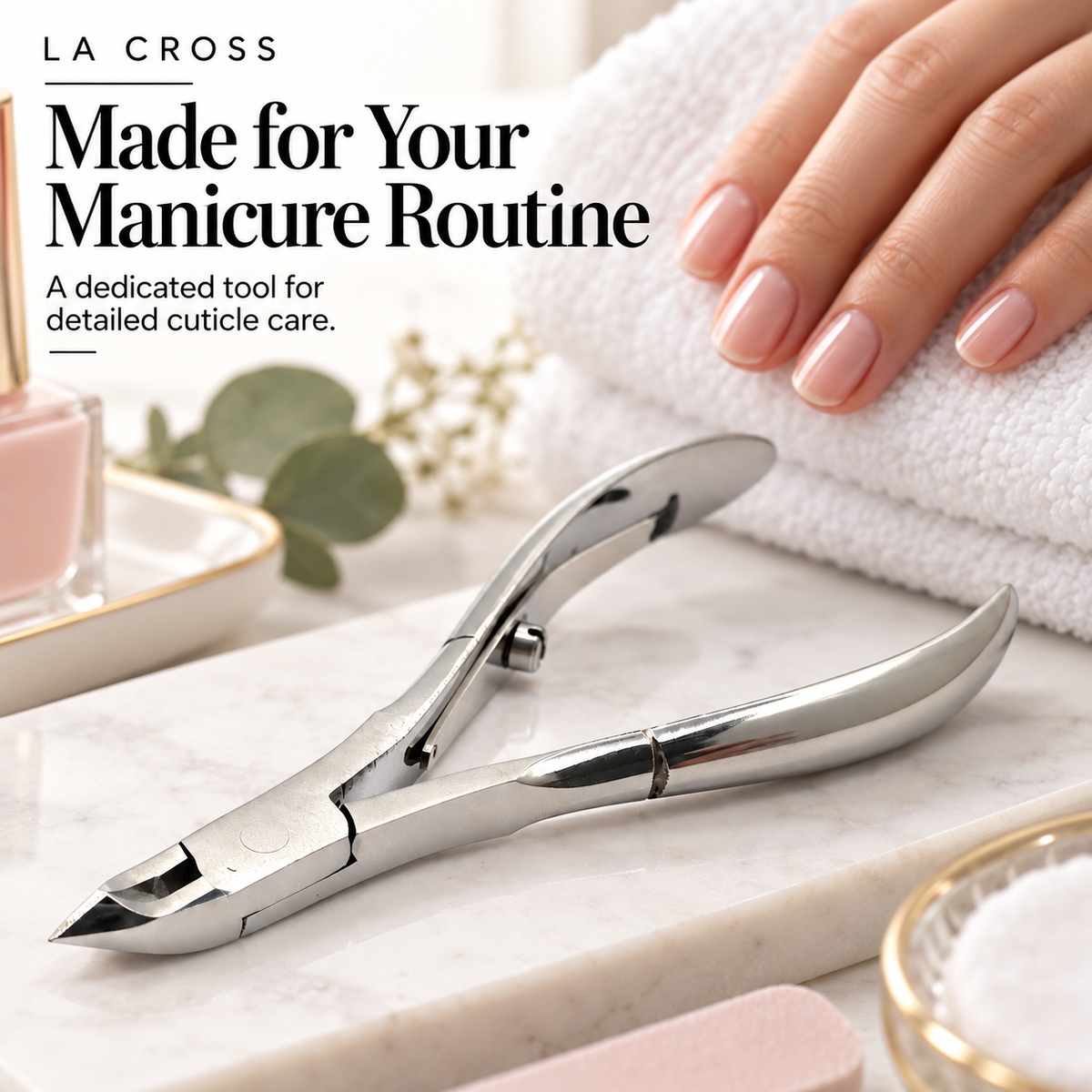 Quarter Jaw Cuticle Nipper – Stainless Steel Precision Cuticle Tool