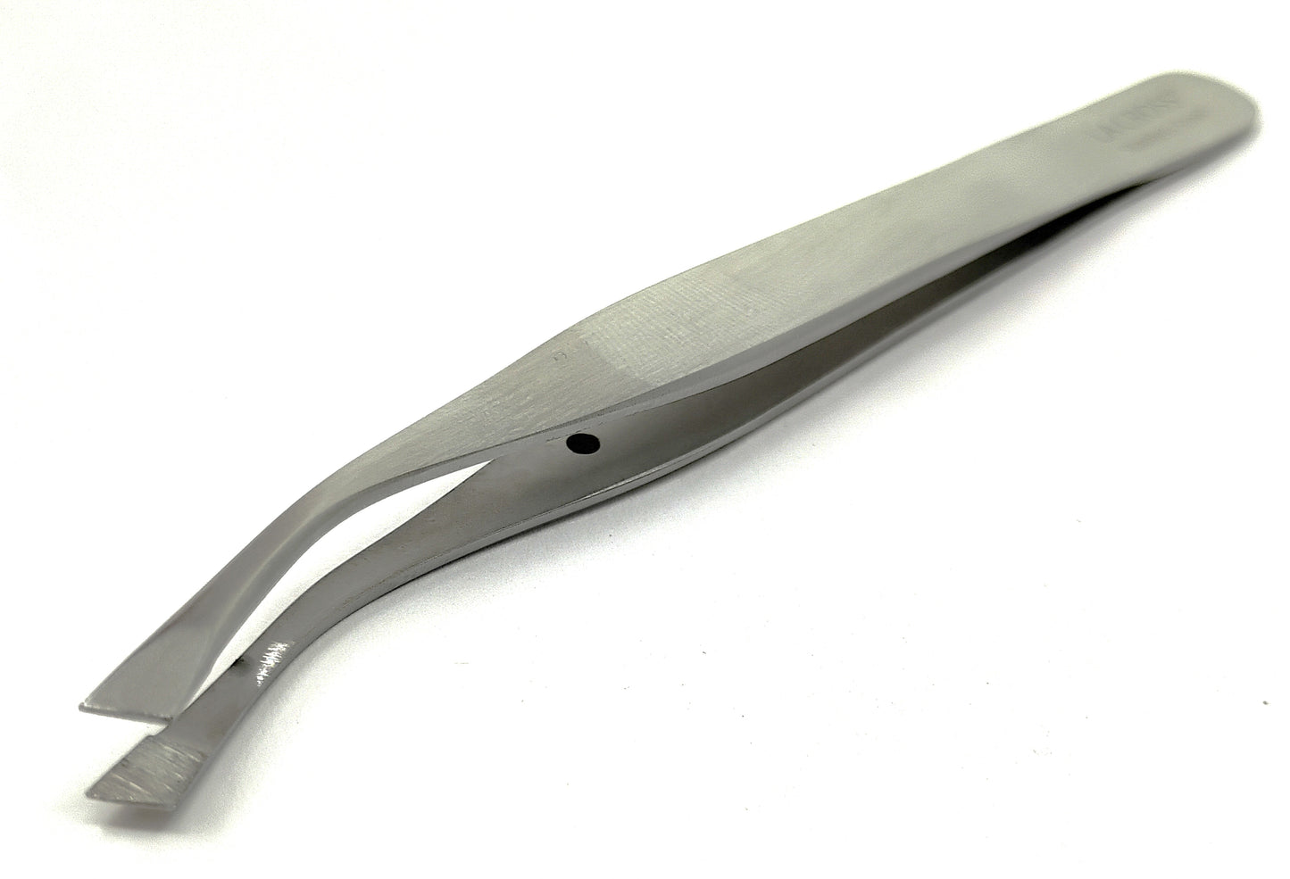 LA CROSS Angled Tip Precision Tweezer for Eyeglass Wearers