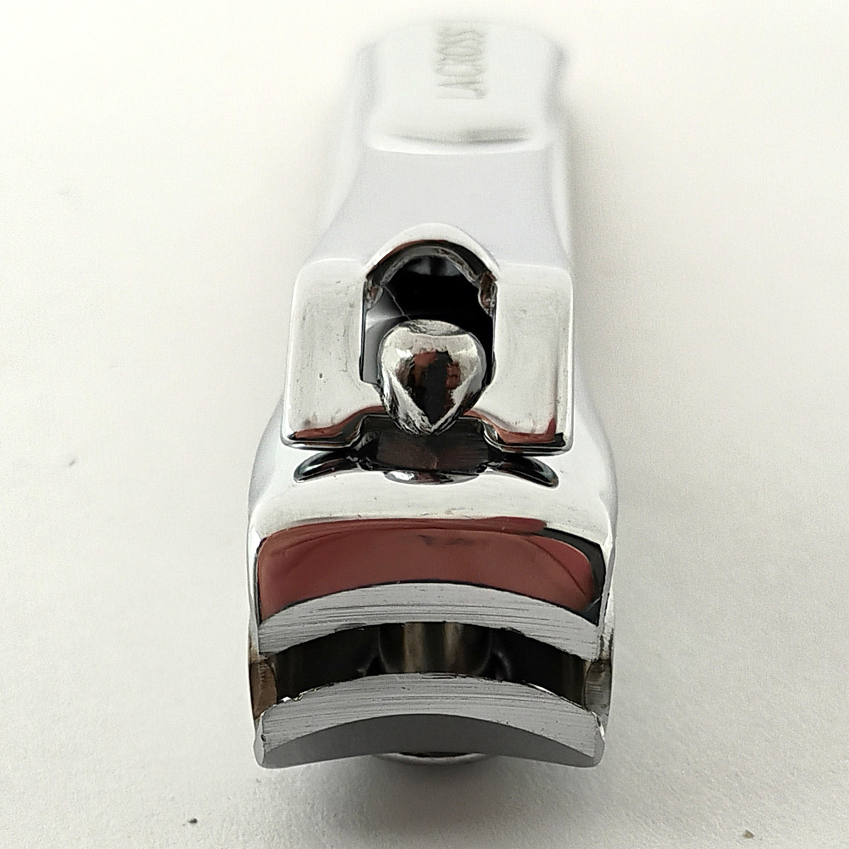 LA Cross Nail Clipper Set with Catchers – 2-Piece Fingernail & Toenail Clippers, Chrome Plated