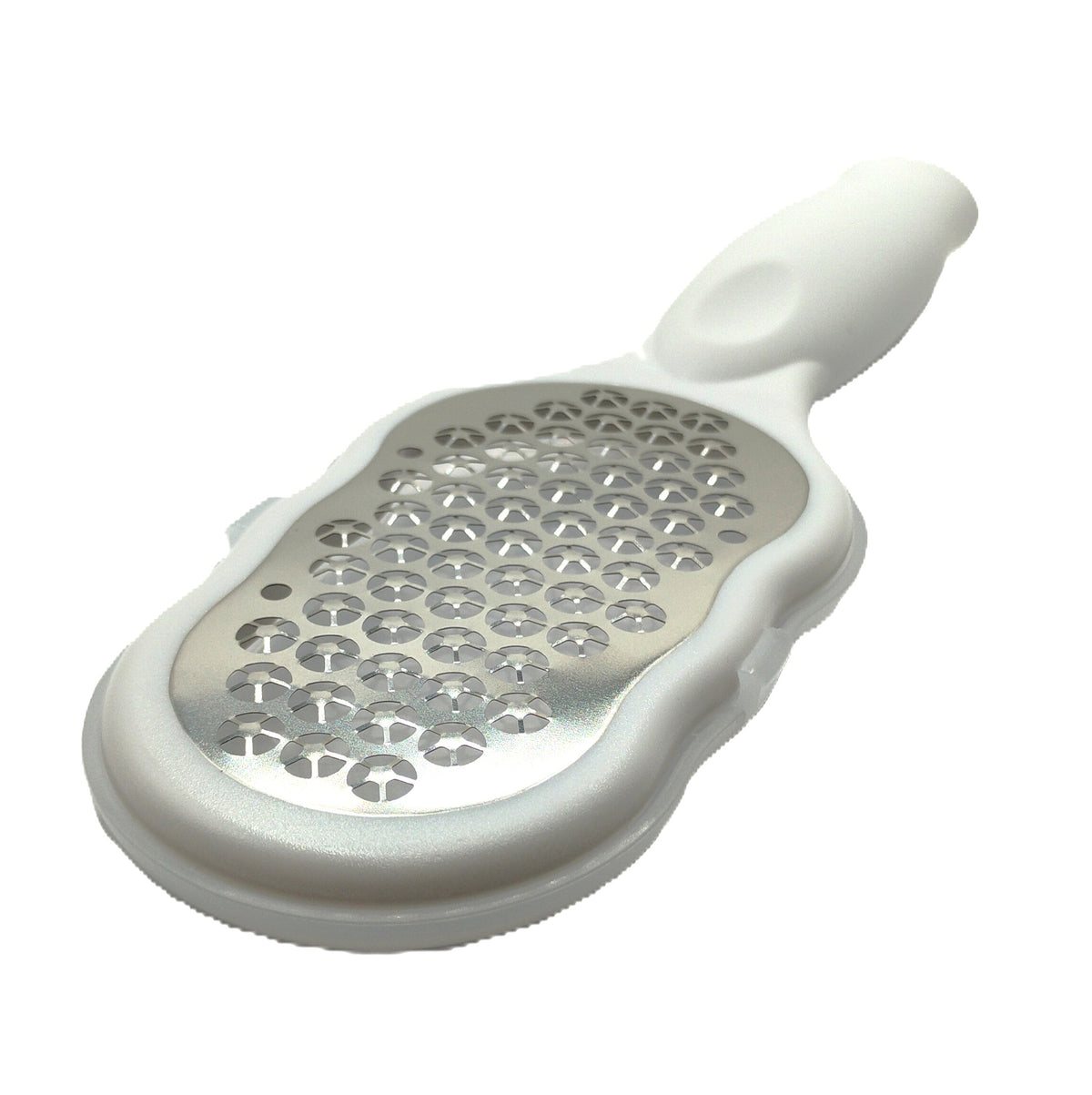 Foot Callus Remover with Catcher – Stainless Steel Pedicure Rasp