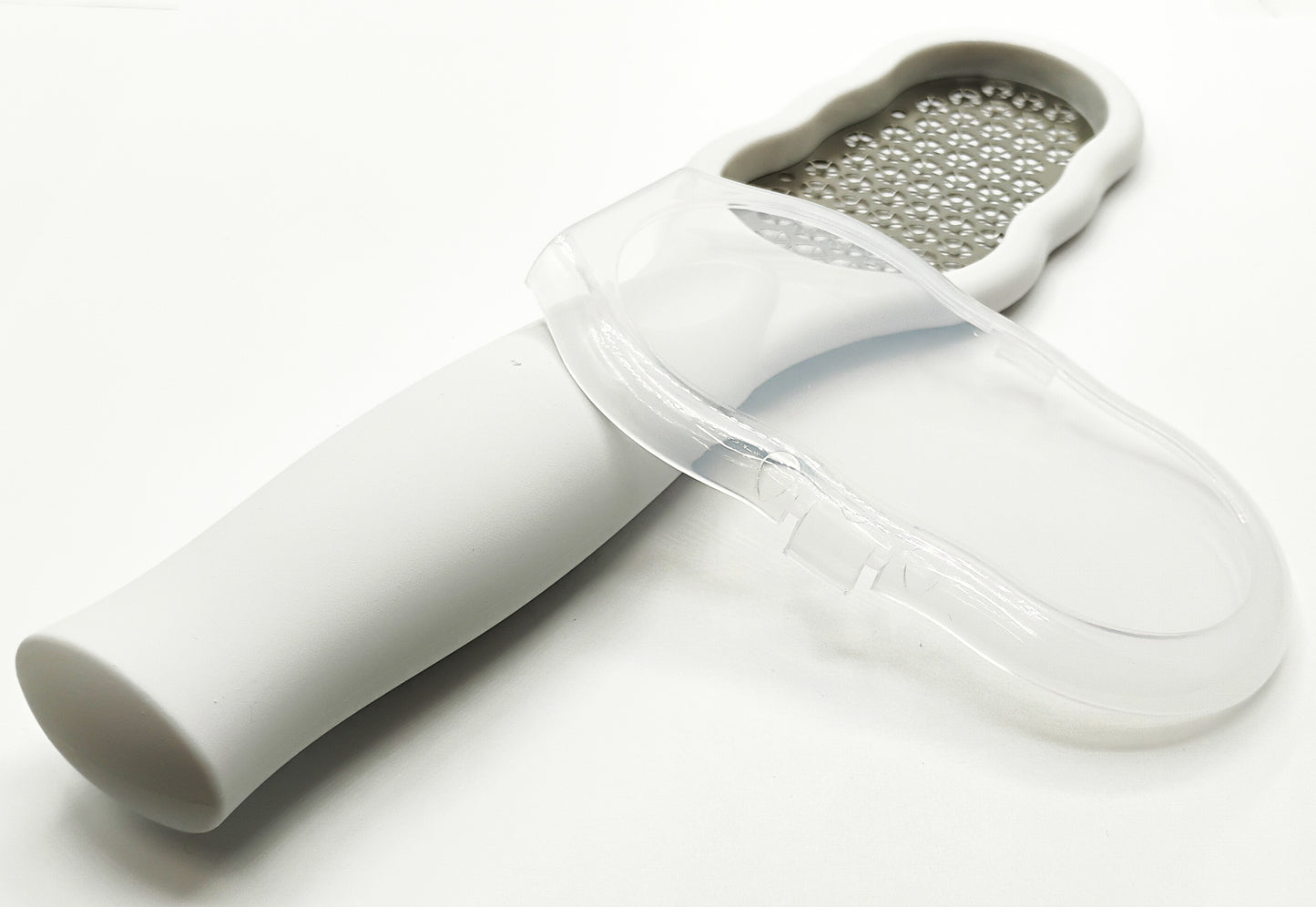 Foot Callus Remover with Catcher – Stainless Steel Pedicure Rasp