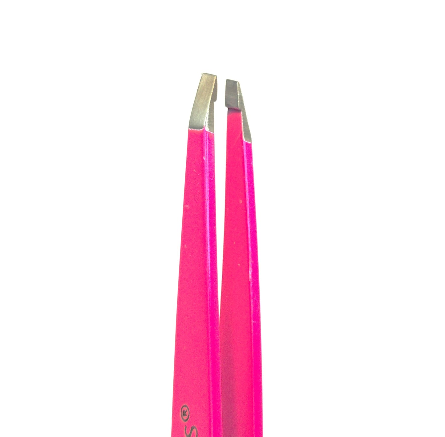 Eyebrow Slant Tip Tweezer with Brush – Surgical Stainless Steel