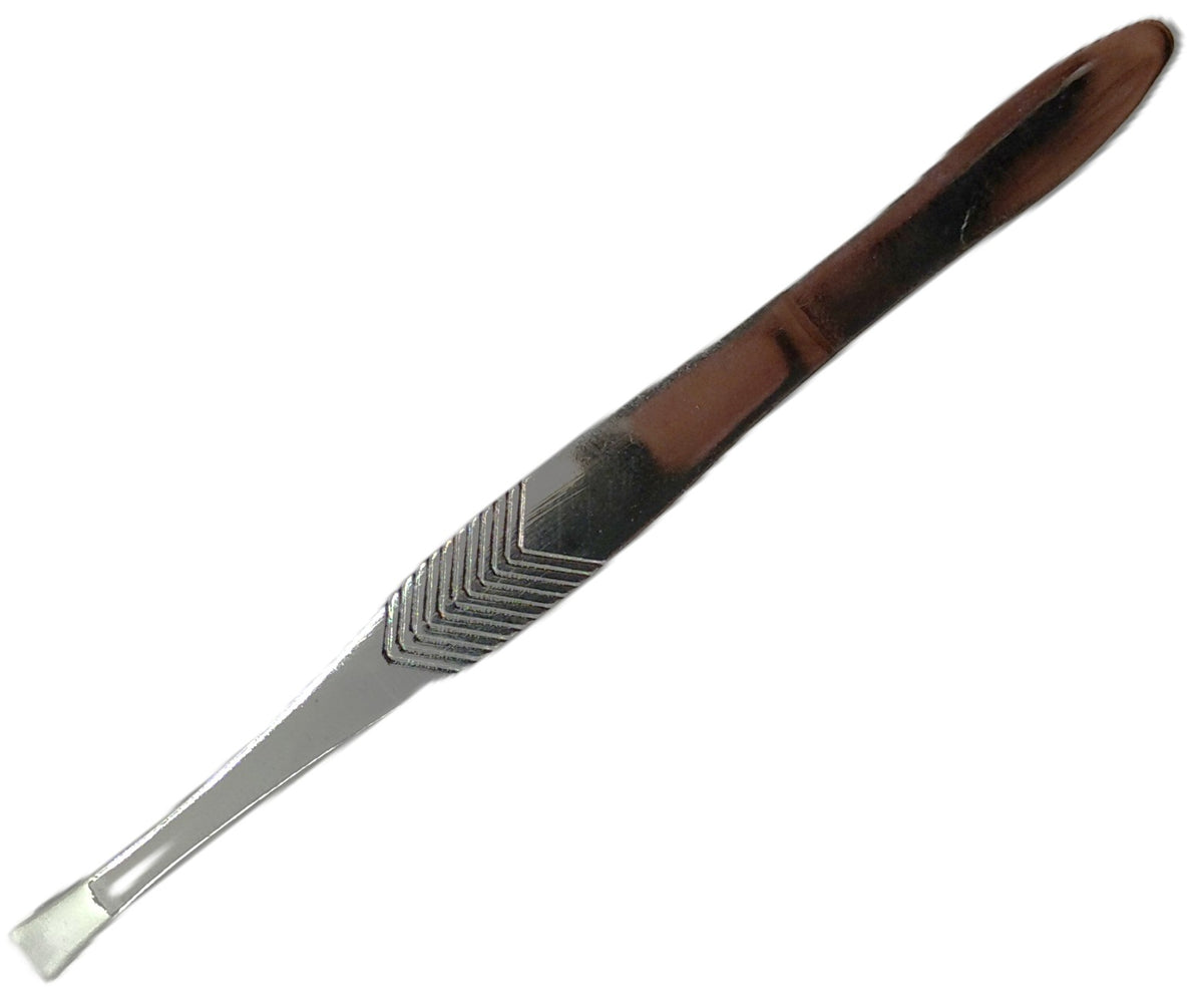 Straight Tip Tweezer – Stainless Steel for Brows & Fine Facial Hair