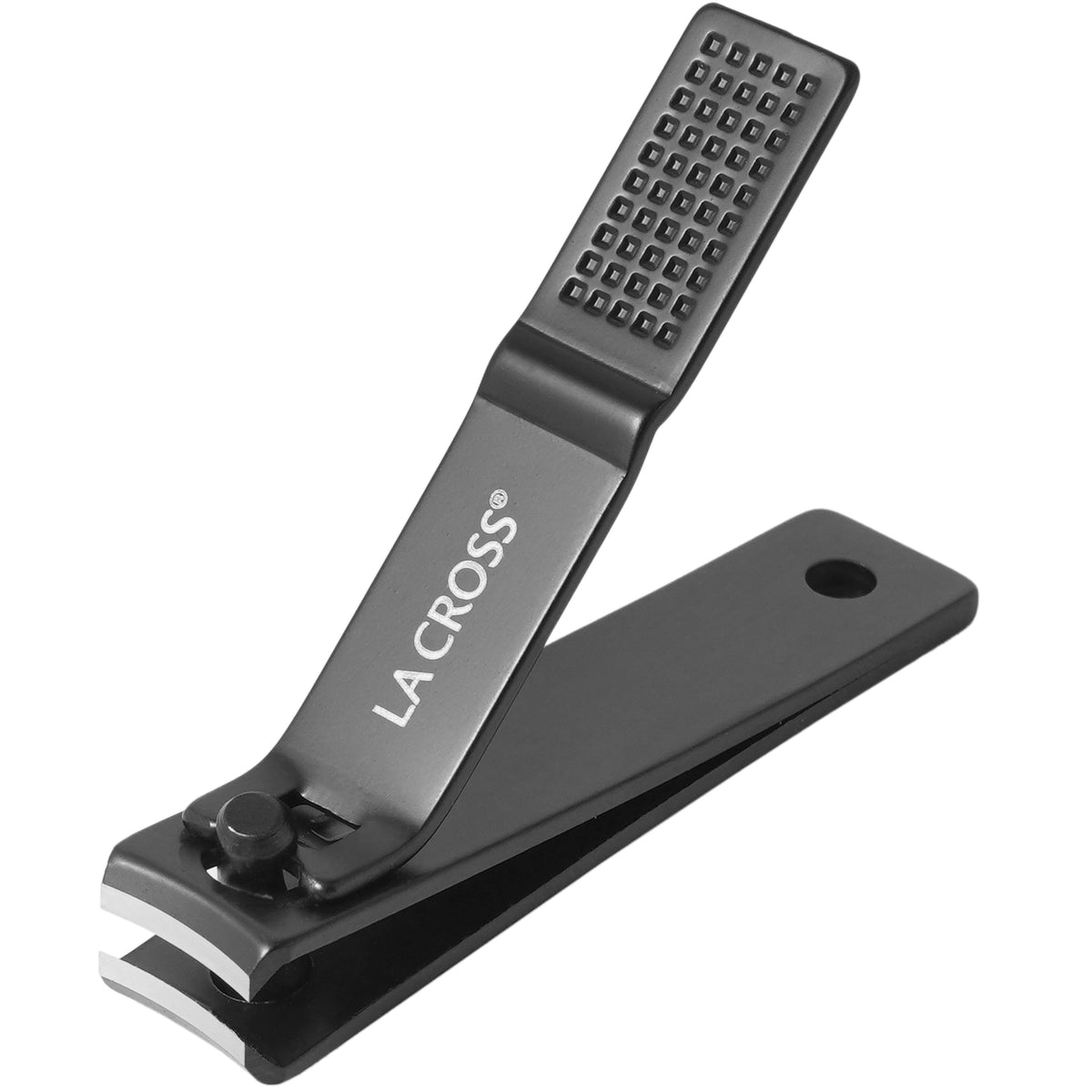 Finger Nail & Toenail Clippers Set – Stainless Steel - Black Finish
