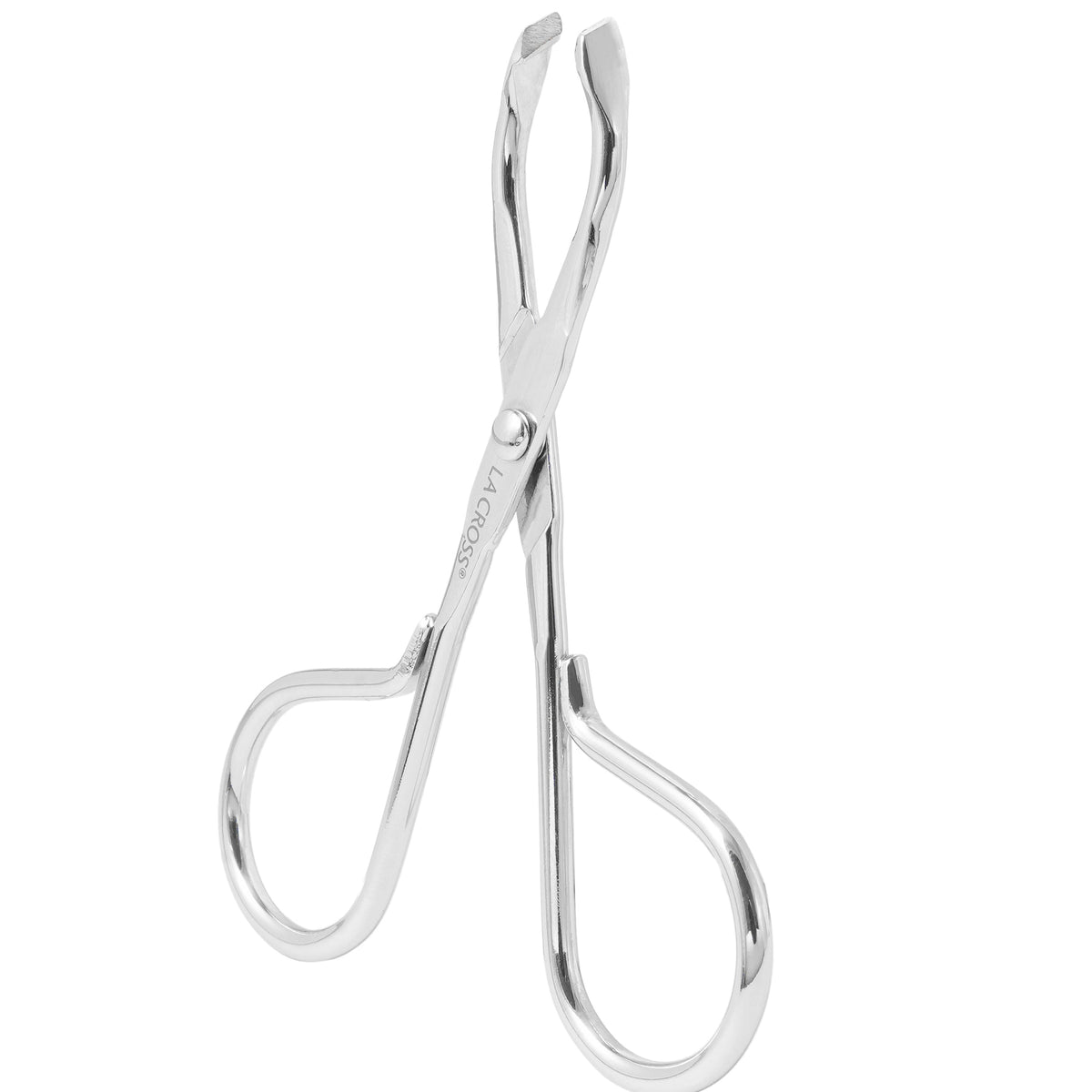 Scissor-Handle Tweezer – Slant Tip Stainless Steel Brow Tweezer