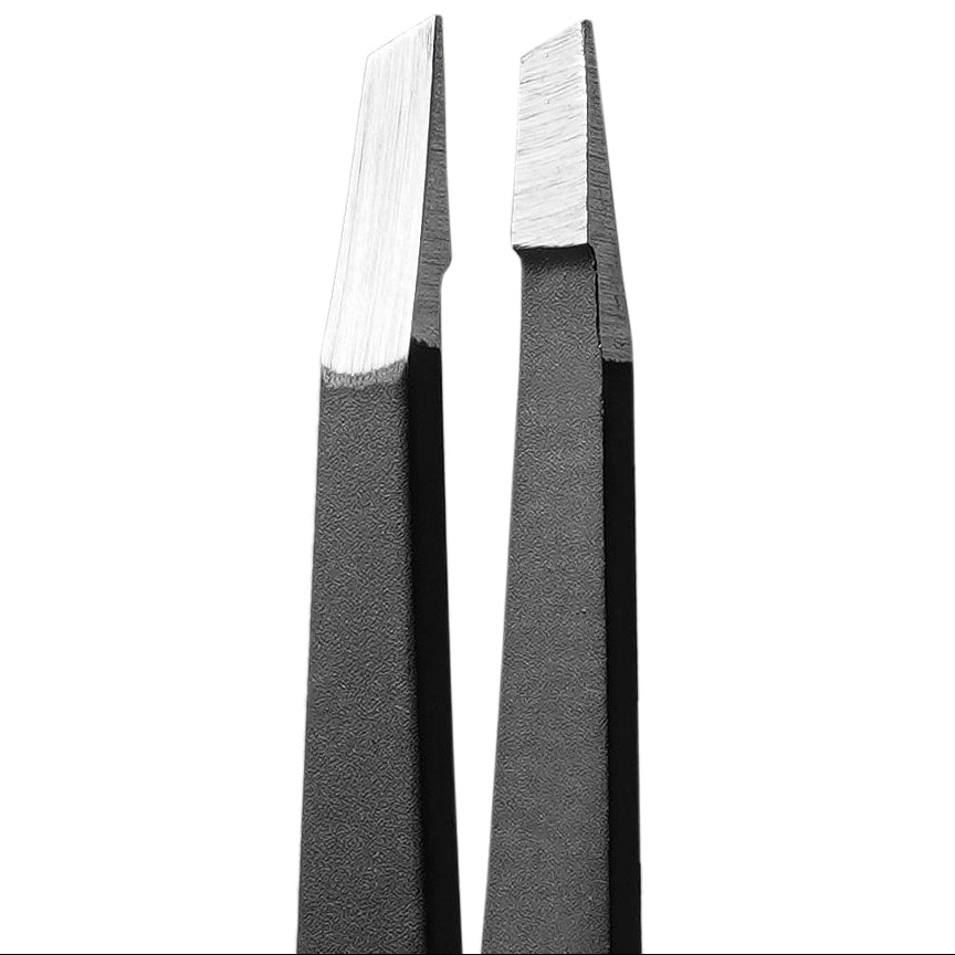Expert Slant Tip Tweezer for Eyebrows & Facial Hair