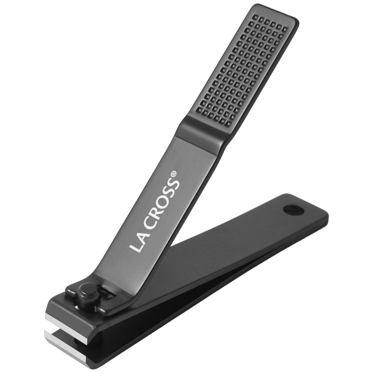 Finger Nail & Toenail Clippers Set – Stainless Steel - Black Finish