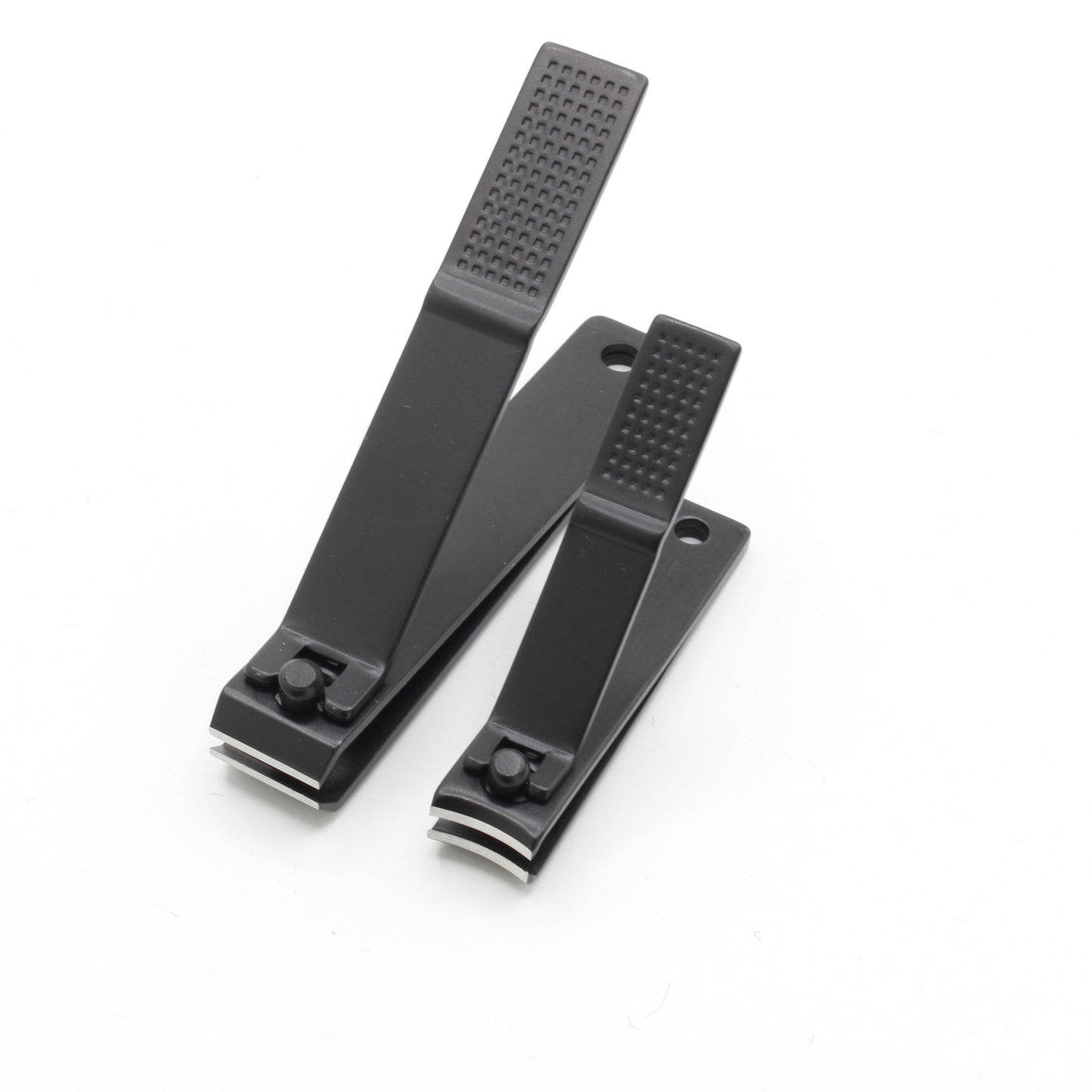 Stainless Steel Black Fingernail  & Toenail Clippers By La Cross