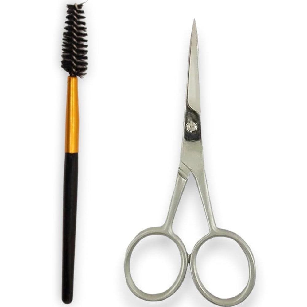 Brow Scissors With Brush